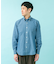 LIFE STYLE TAILOR　シャンブレーBDシャツ