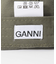 GANNI　WASHED COTTON CANVAS CAP