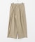 コットン2タックパンツ