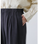 キュプラストレートパンツ