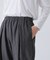 リネンラミールーズテーパードパンツ