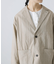 『ユニセックス』コットンテーラードジャケット