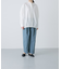 ノーカラークルーネックオーバーシャツ