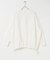 ノーカラークルーネックオーバーシャツ