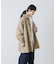 コットンバックタックショートコート