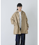コットンバックタックショートコート