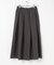 リネンコットンタックスカート