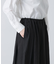 リネンコットンタックスカート