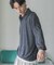 シアーロングスリーブポロシャツ