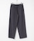 カラー2タックワイドテーパードパンツ