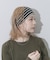 ボーダーワイドヘアバンド