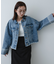ロールアップデニムジャケット
