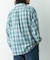 オンブレチェックロングスリーブシャツ