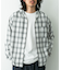 オンブレチェックロングスリーブシャツ