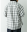 オンブレチェックロングスリーブシャツ