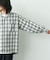 オンブレチェックロングスリーブシャツ