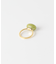 SMELLY so’　oval yellow jade ring
