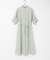 ウォッシャブルリネンライクシャツワンピース
