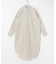 ワイドシャツワンピース