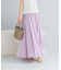 コットンボリュームマキシスカート