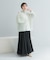 コットンボリュームマキシスカート