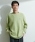 『別注』LACOSTE×DOORS　THICK PIQUE ROUND LONG-SLEEVE
