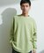 『別注』LACOSTE×DOORS　THICK PIQUE ROUND LONG-SLEEVE