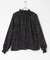 『WEB／一部店舗限定』ウォッシャブルランダムドットブラウス