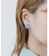 クリアフラワーピアス