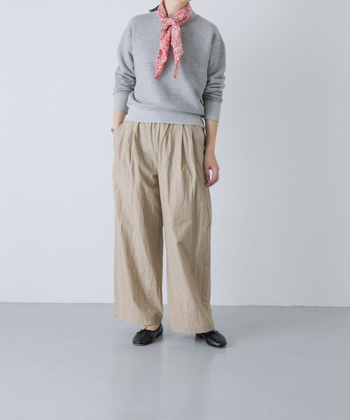 2サイズ展開』コットンリヨセルスウェットプルオーバー｜アーバン