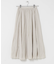 タフタランダムプリーツスカート