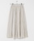 タフタランダムプリーツスカート