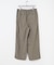 NYLON WIDE EASY PANTS