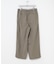 NYLON WIDE EASY PANTS