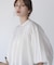エアリーコットンタックボリュームブラウス