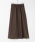 『撥水／防花粉』SKINProofフロントプリーツスカート