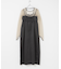 ANDRESD　RIBBONS DRESS×SHEER TOPS