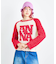 ANNA SUI NYC　フラッグヤーンANニットプルオーバー