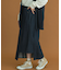 Uiscel　撥水デニムラップスカート