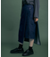 Uiscel　撥水デニムラップスカート