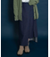 Uiscel　撥水デニムラップスカート