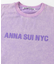 ANNA SUI NYC　ダブルジェルプリントブリーチTシャツ