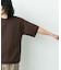 シルキーダンボールニットTシャツ