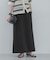 Iラインダブルクロススカート
