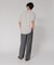 SILK NOIL スキッパーポロニット