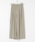 『3サイズ展開』『イージーケア』タックギャザーストレートパンツ