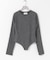 new basic　WASHABLE WOOL CONTOUR TOP