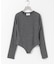 new basic　WASHABLE WOOL CONTOUR TOP