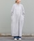 FORK&SPOON　バレルシャツワンピース