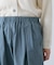 コットンテーパードイージーパンツ